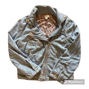 Free Generation Girls Denim Jean Jacket Medium